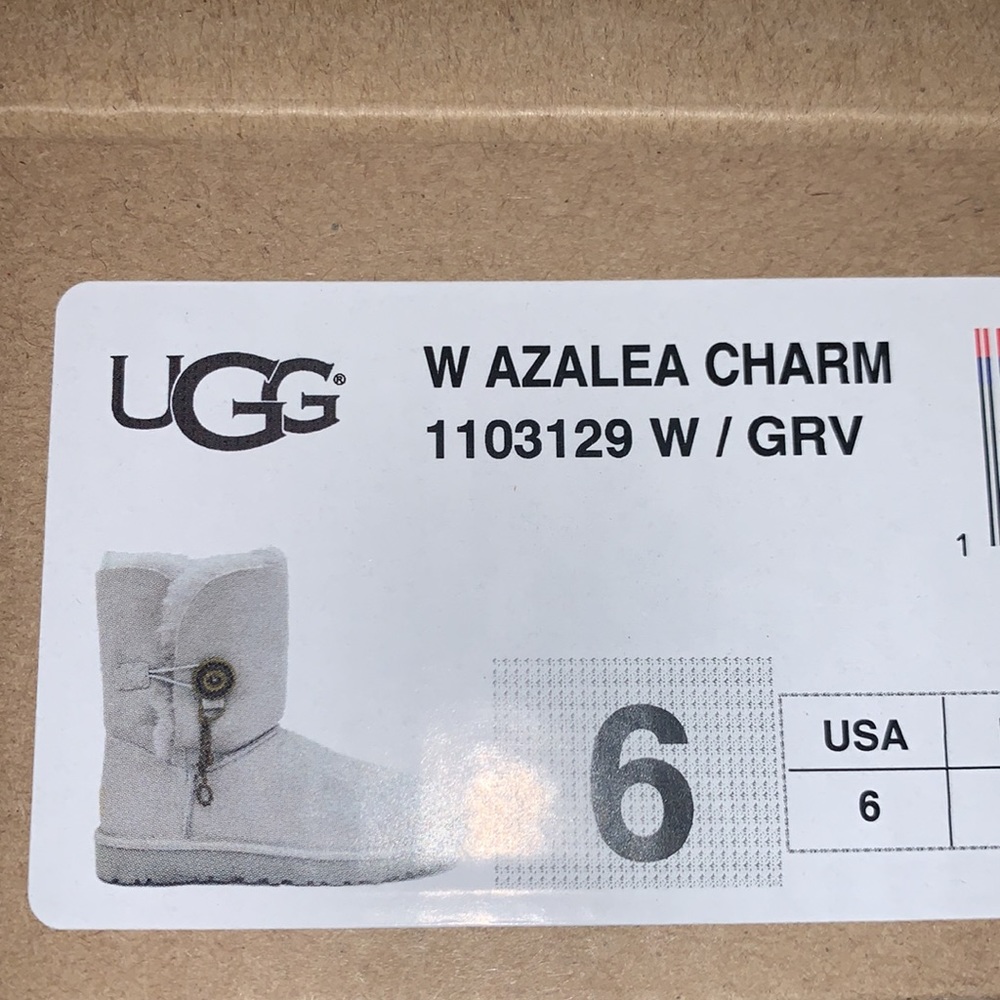 UGG SIZE 6 BRAND NEW IN BOX AZALEA CHARM GORGEOUS BOOTS - Picture 13 of 15